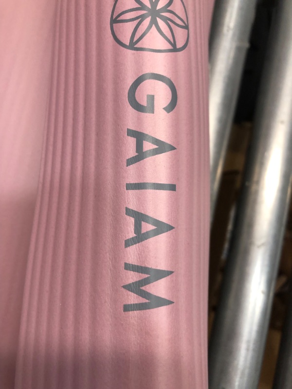 Photo 7 of **CREASED**
Gaiam Solid Color Yoga Mat, Non Slip Exercise & Fitness Mat for All Types of Yoga, Pilates & Floor Exercises
