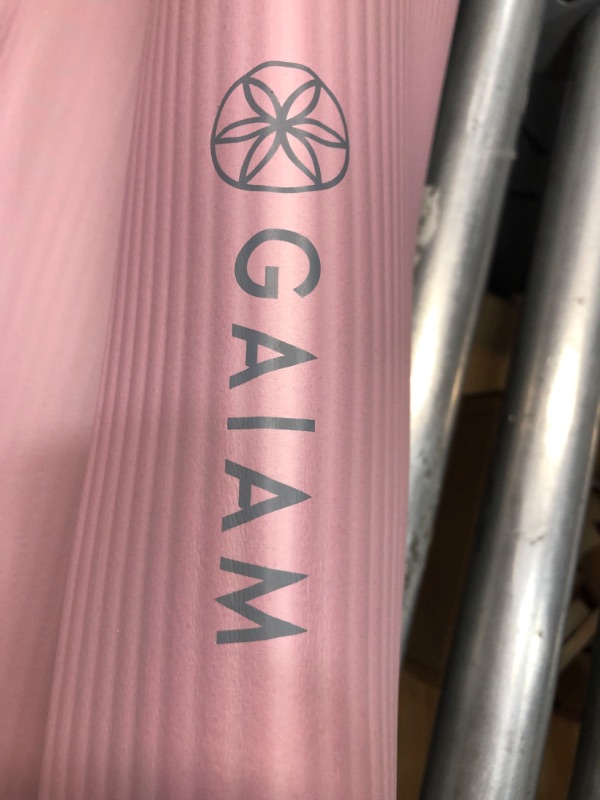 Photo 6 of **CREASED**
Gaiam Solid Color Yoga Mat, Non Slip Exercise & Fitness Mat for All Types of Yoga, Pilates & Floor Exercises
