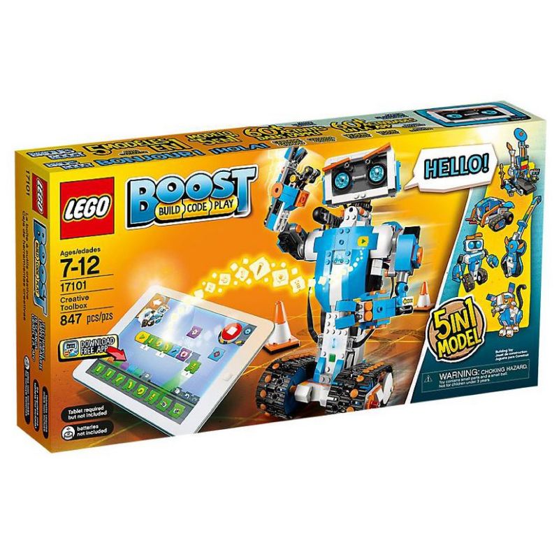 Photo 1 of **OPENED TO VERIFY PARTS**
LEGO Boost Creative Toolbox 17101 Building and Coding Kit (847 Pieces)
