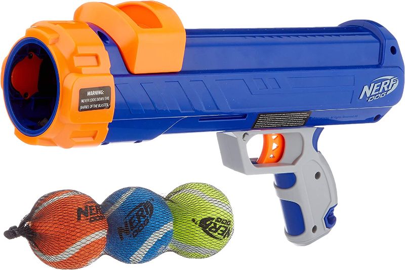 Photo 1 of **MISSING PARTS** Nerf Dog Tennis Ball Blaster for Small Dogs and Puppies
