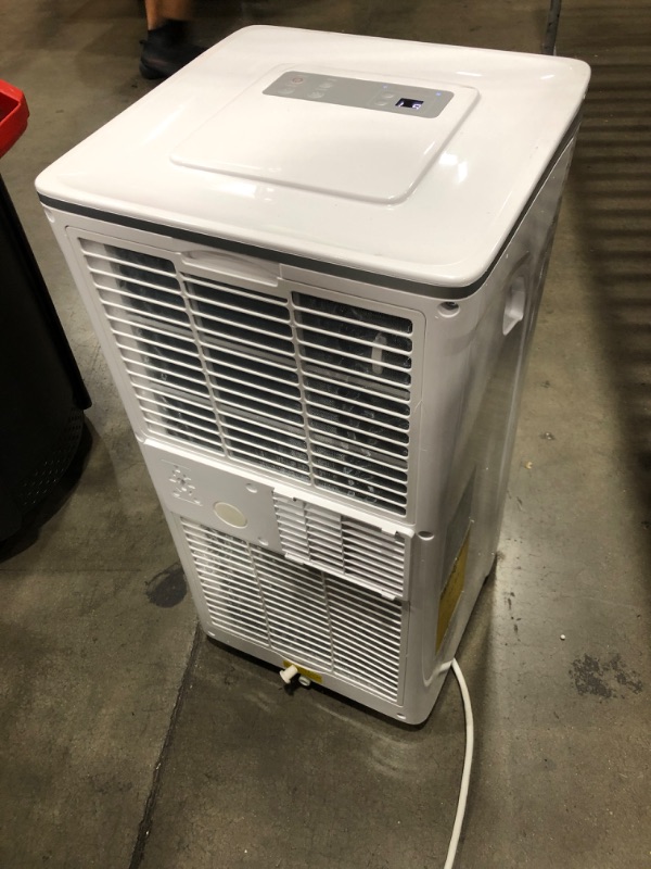 Photo 4 of **MINOR DAMAGE** Antarctic Star 3-in-1 8000BTU Portable Air Conditioner Fan Remote Control Cools up to 160-200Sq.Ft 24 Hour Timer 61?-90? Quiet Operation for Home Office and Restaurant Include Window Kit
