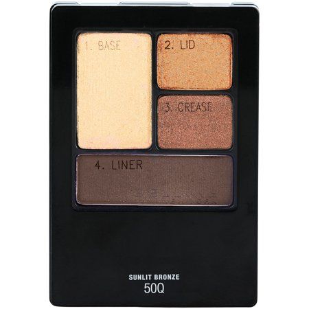 Photo 1 of **SET OF 3** Maybelline New York Expert Wear Eyeshadow Quads, Sunlit Bronze - 0.17 Oz | CVS
