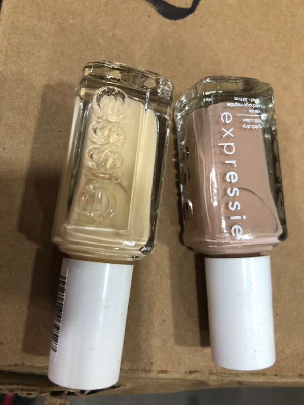 Photo 2 of **SET OF 2* MIXED COLORS** Expressie Quick-Dry Nail Polish, Soft Yellow Nail Polish - 0.33 Oz | CVS
