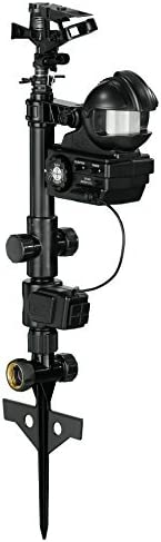 Photo 1 of **MINOR SCRATCHES** Orbit 62100 Yard Enforcer Motion-Activated Sprinkler with Day & Night Detection Modes,Black
