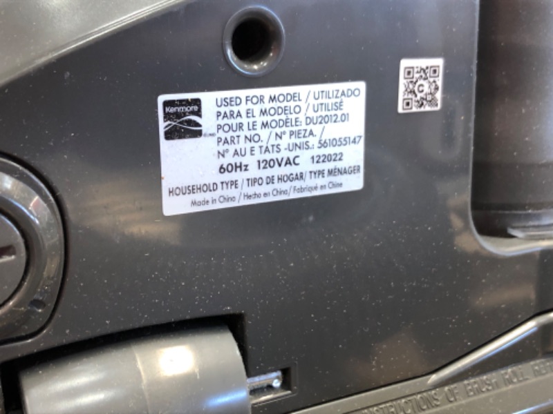 Photo 2 of **DIRTY MISSING SMALL PARTS** Kenmore DU2012 Bagless Upright Vacuum 2-Motor Power Suction Lightweight Carpet Cleaner with 10’Hose, HEPA Filter, 2 Cleaning Tools for Pet Hair, Hardwood Floor, Green
