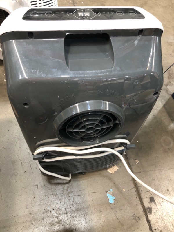 Photo 1 of **NON FUNCTIONAL GIVES CODE :FL** SereneLife SLPAC8 Portable Air Conditioner Compact Home AC Cooling Unit with Built-in Dehumidifier & Fan Modes, Quiet Operation, Includes Window Mount Kit, 8,000 BTU, White
