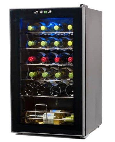 Photo 1 of **TESTED** BLACK AND DECKER 16.9 in. Wide 24-Bottle Capacity Wine Cellar
