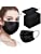 Photo 1 of Face Masks Black Disposable 100PCS for Men & Women Adults Breathable Face Mask
