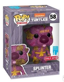 Photo 1 of  Funko POP! Artist Series: Teenage Mutant Ninja Turtles - Splinter (Target Exclusive)
