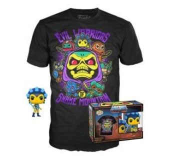 Photo 1 of Funko POP! and Tee Masters of the Universe Evil Lynn [Glows in the Dark] Medium T-Shirt Collectors Box Exclusive
