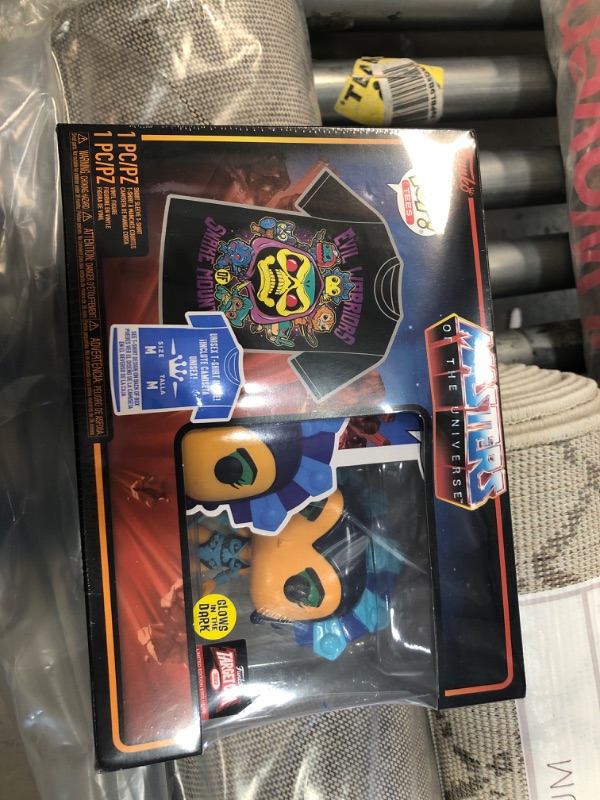 Photo 2 of Funko POP! and Tee Masters of the Universe Evil Lynn [Glows in the Dark] Medium T-Shirt Collectors Box Exclusive
