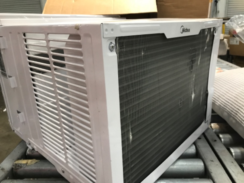 Photo 4 of **MISSING PARTS**MINOR DAMAGE** Midea 12,000 BTU EasyCool Window Air Conditioner, Dehumidifier and Fan - Cool, Circulate and Dehumidify up to 550 Sq. Ft., Reusable Filter, Remote Control
