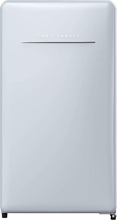 Photo 1 of Winia WFR044RCNL Retro Compact Refrigerator, 4.4 Cu. Ft, City Blue
