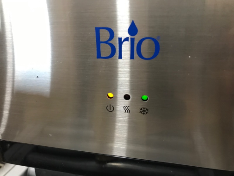 Photo 6 of **PARTS ONLY** Brio Limited Edition Top Loading Countertop Water Cooler Dispenser with Hot Cold and Room Temperature Water. UL/Energy Star Approved
