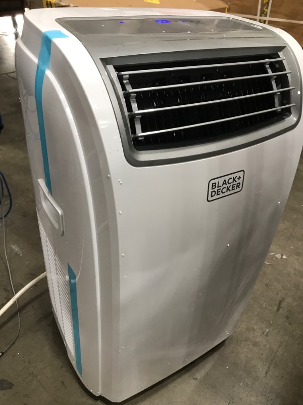 Photo 6 of **TESTED BLOWS COLD** BLACK+DECKER BPACT12WT Large Spaces Air Conditioner Portable, 12,000 BTU, White
