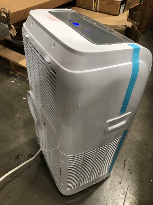 Photo 5 of **TESTED BLOWS COLD** BLACK+DECKER BPACT12WT Large Spaces Air Conditioner Portable, 12,000 BTU, White
