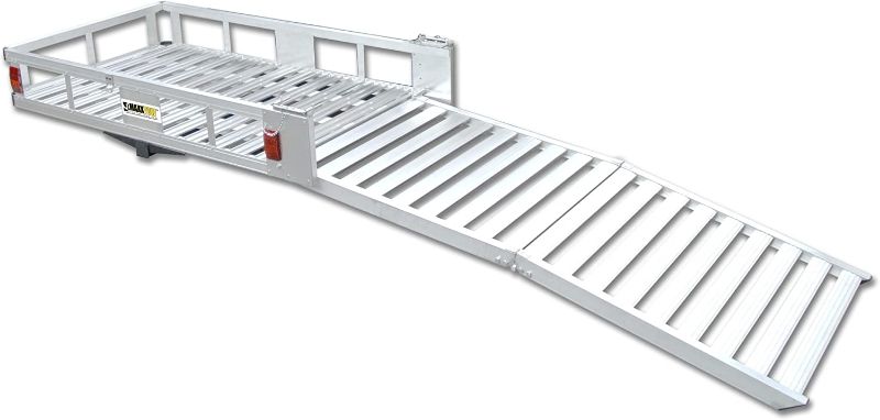 Photo 1 of **MINOR DAMAGE** MAXXHAUL 70275 Aluminum Cargo Carrier | With 60" Folding Ramp | 53.5" x 29"
