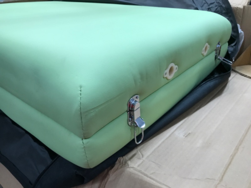 Photo 4 of 3B Scientific W60602G Green Deluxe PorTable Massage Table, 72.5" Length x 29" Width
