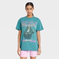 Photo 1 of 3 item bundle
Women's AC/DC Short Sleeve Oversized Graphic T-Shirt -(x3)
sizes M,L,L
