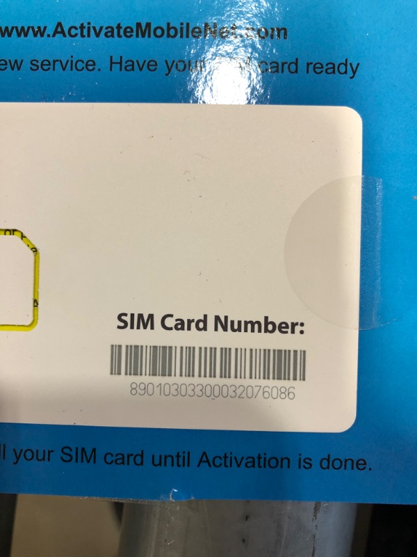 Photo 5 of 3 ITEM BUNDLE 
SIM CARD STARTER KITS 