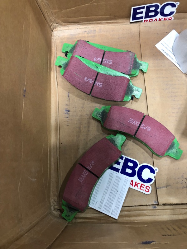 Photo 4 of 2 items 
EBC Brakes GD7372 3GD Series Dimpled and Slotted Sport Rotor
EBC Brakes DP61830 6000 Series Greenstuff Truck and SUV Brake Pad
