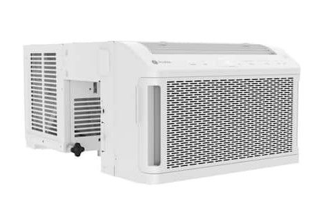 Photo 1 of 6,100 BTU 115-Volt ClearView Ultra Quiet Window Air Conditioner for Small Rooms, Full Window View, Easy Install
