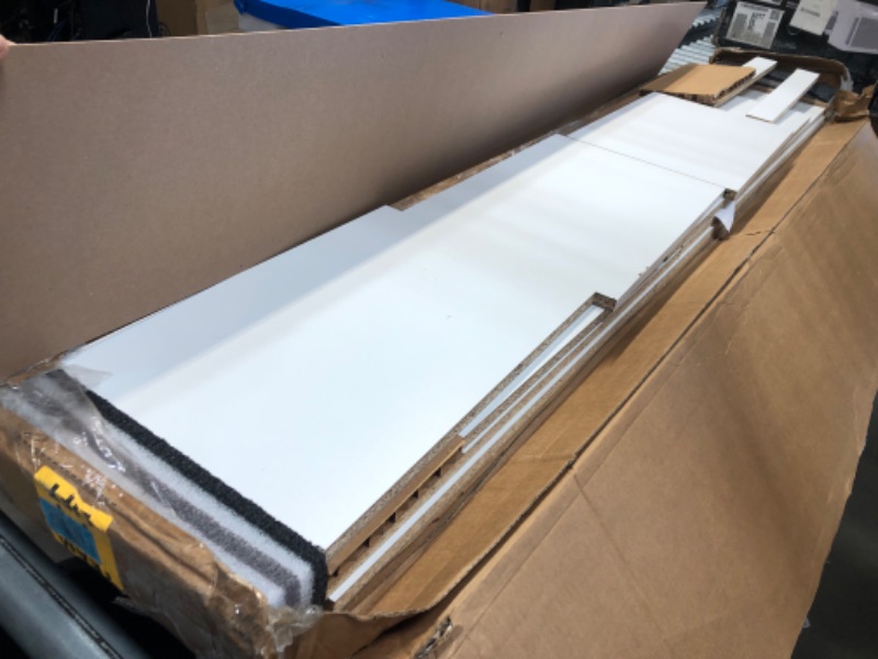 Photo 1 of **MINOR DAMAGE FROM SHIPPING** South Shore Smart Axess Bookcase 5 - Shelf 69" Pure White
