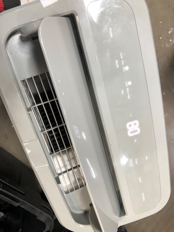 Photo 7 of ***Parts Only***GE  7500-BTU DOE (10000-BTU ASHRAE) 115-Volt Grey Vented Portable Air Conditioner Wi-fi Compatibility Cools 300-500 Sq Ft
