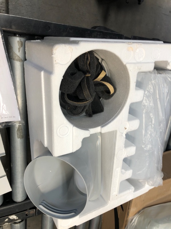 Photo 6 of ***Parts Only***GE  7500-BTU DOE (10000-BTU ASHRAE) 115-Volt Grey Vented Portable Air Conditioner Wi-fi Compatibility Cools 300-500 Sq Ft
