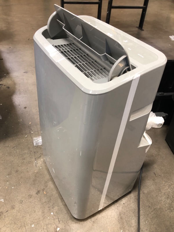 Photo 4 of ***Parts Only***GE  7500-BTU DOE (10000-BTU ASHRAE) 115-Volt Grey Vented Portable Air Conditioner Wi-fi Compatibility Cools 300-500 Sq Ft
