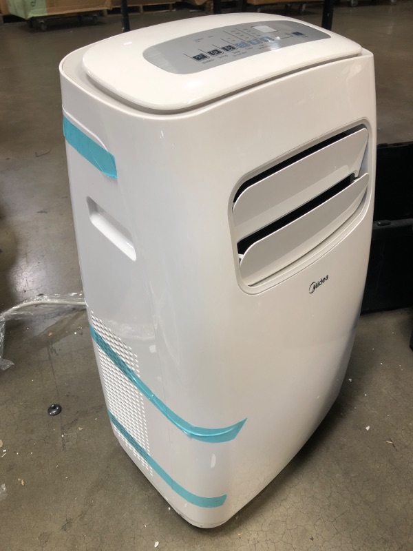 Photo 5 of **PARTS ONLY* NON FUNCTIONAL** Midea 3-in-1 Portable Air Conditioner, Dehumidifier, Fan, for Rooms Up to 200 Sq ft Enabled, 10,000 BTU Doe (5,800 BTU SACC) Control with R MAP10S1CWT