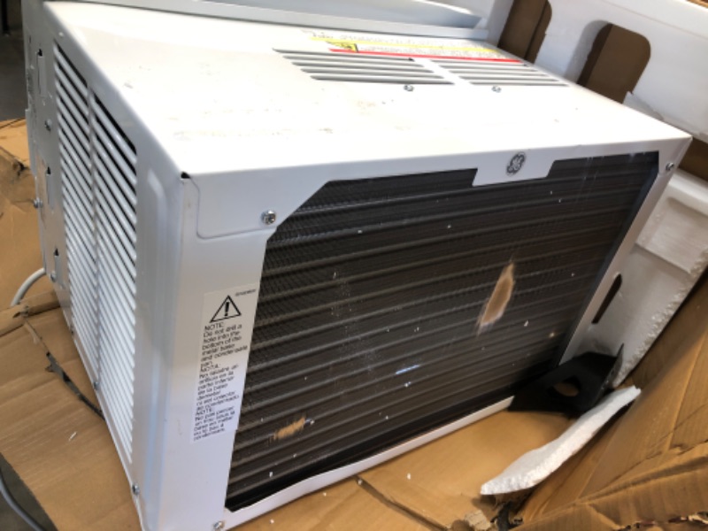 Photo 3 of **TESTED**DAMAGED**MISSING PARTS** GE Window Air Conditioner 8000 BTU, Wi-Fi Enabled, Energy-Efficient Cooling for Medium Rooms, 8K BTU Window AC Unit with Easy Install Kit, Control Using Remote or Smartphone App
