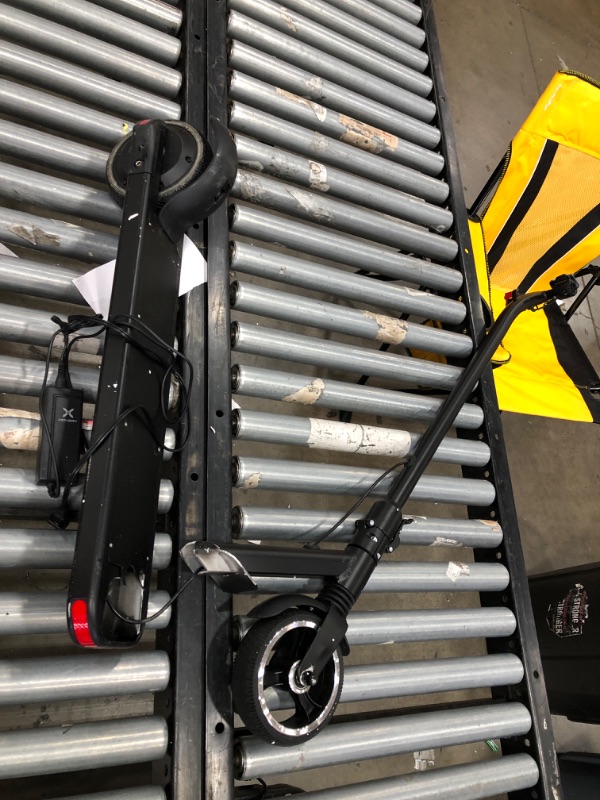 Photo 3 of **Major Damage**
*PARTS ONLY*
Hover-1 Escape Electric Folding Scooter - 16 MPH Top Speed, 9 Mile Range, 250W Motor, 264lbs Max Weight, Electric/Mech Brakes, Cert. & Tested - Safe for Kids & Adults, Black
