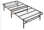 Photo 1 of Amazon Basics Foldable Metal Platform Bed Frame with Tool Free Setup, Twin, Black
