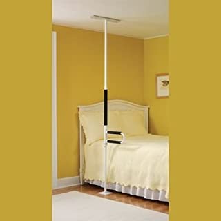 Photo 1 of (PARTS ONLY ; MISSING MANUAL) Sammons Preston Transfer Pole, Pole is made of 1 1/4" thick epoxy coated steel, adjusts from 92" - 100" tall and has a 20" grip with padding material for increased comfort and grip strength, supports up to 200 lbs.
