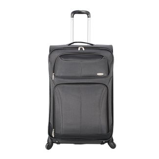 Photo 1 of (SCRATCHED) Skyline Softside Carry On Spinner Suitcase - Gray

