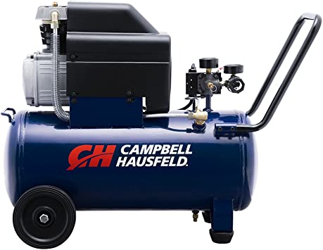 Photo 1 of Campbell Hausfeld Air Compressor, 8-Gallon Horizontal Oil-Lubricated 3.7CFM 1.3HP 120V 10A 1PH (HL540100AV)
