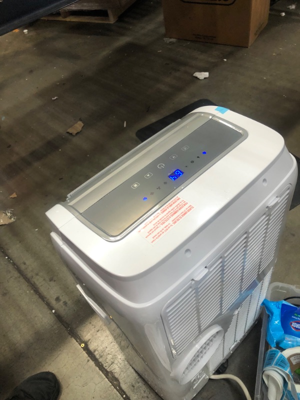 Photo 5 of BLACK+DECKER 14,000 BTU Portable Air Conditioner with Heat and Remote Control, White
