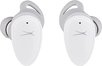 Photo 1 of Altec Lansing Noise Cancelling Bluetooth Wireless Earbuds, Mini in Ear Headphones with Microphone, TWS NanoBuds Sweatproof and Water Resistant, 7 Hour Playtime for Sports and Workouts (White)
