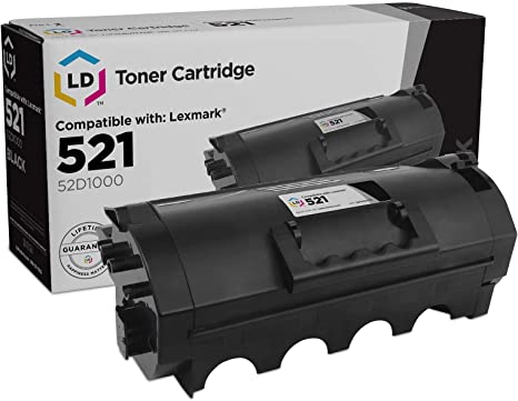 Photo 1 of LD Products Compatible Toner Cartridge Replacement for Lexmark 521 (Black) for use in Lexmark MS811dtn MS810dtn MS810DE MS810DTN
