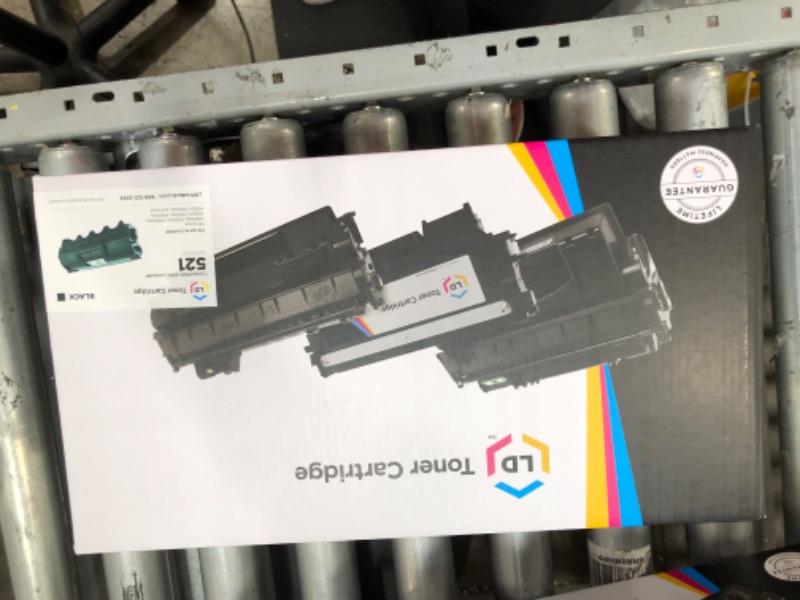 Photo 3 of LD Products Compatible Toner Cartridge Replacement for Lexmark 521 (Black) for use in Lexmark MS811dtn MS810dtn MS810DE MS810DTN
