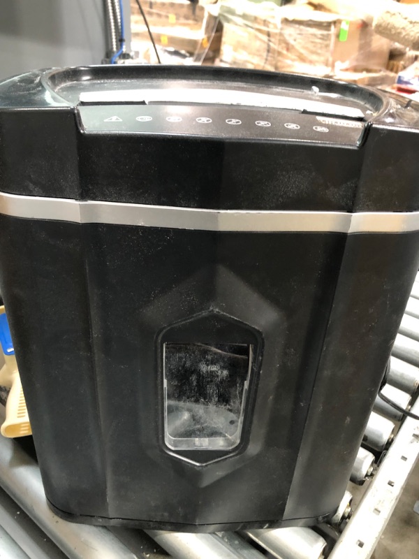 Photo 1 of Aurora Professional Grade 14-Sheet Micro-Cut Paper and CD/Credit Card Shredder/ 30 Minutes Continuous Run Time (AU1410MA)
