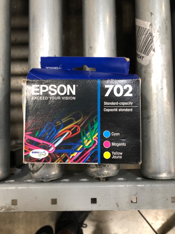 Photo 2 of EPSON T702 DURABrite Ultra -Ink Standard Capacity Color Combo Pack (T702520-S) for select Epson WorkForce Pro Printers
