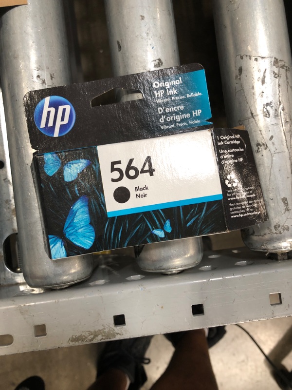 Photo 2 of Original HP 564 Black Ink Cartridge | Works with DeskJet 3500; OfficeJet 4620; PhotoSmart B8550, C6300, D5400, D7560, 5510, 5520, 6510, 6520, 7510, 7520, Plus, Premium, eStation Series | CB316WN
