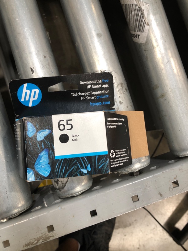 Photo 2 of Original HP 65 Black Ink Cartridge | Works with HP AMP 100 Series, HP DeskJet 2600, 3700 Series, HP ENVY 5000 Series | Eligible for Instant Ink | N9K02AN
