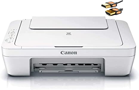 Photo 1 of Canon PIXMA MG2522 Wired (Non-Wireless) All-in-One Color Inkjet Printer - Print Copy Scan - Print Up to 8.0 ipm - Up to 4800x600 DPI - Up to 60 Sheets Paper Tray - USB Connect + HDMI Cable
