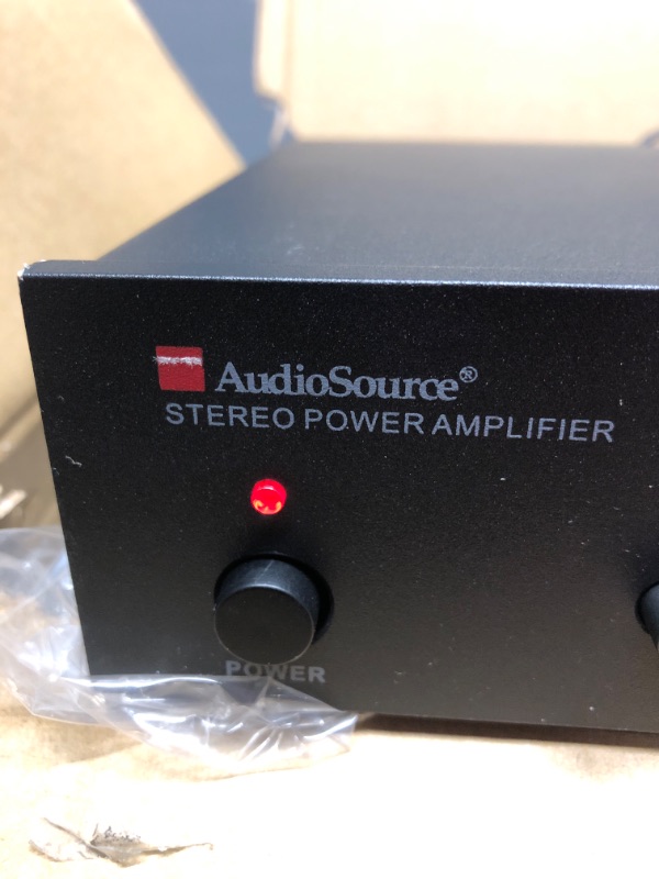 Photo 3 of Audiosource 2-Channel Analog Power Amp (50 Watts per Channel) Amp100vs