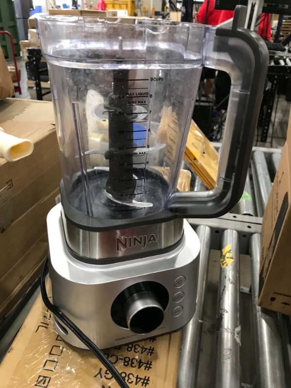 Photo 1 of (INCOMPLETE, DOES NOT FUNCTION) NINJA BLENDER SS4 SERIES 30
**MISSING ACCESSORIES, POWERS ON, COULD NOT GET TO START/FUNCTION**