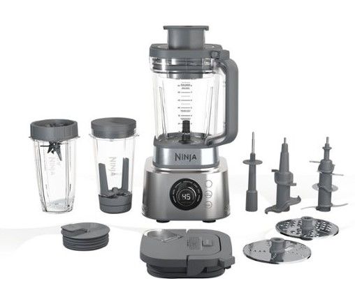 Photo 1 of (INCOMPLETE, DOES NOT FUNCTION) NINJA BLENDER SS4 SERIES 30
**MISSING ACCESSORIES, POWERS ON, COULD NOT GET TO START/FUNCTION**