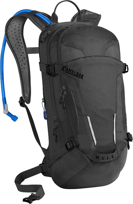 Photo 1 of CamelBak M.U.L.E. Mountain Biking Hydration Backpack - Easy Refilling Hydration Backpack - Magnetic Tube Trap - 100 oz.
